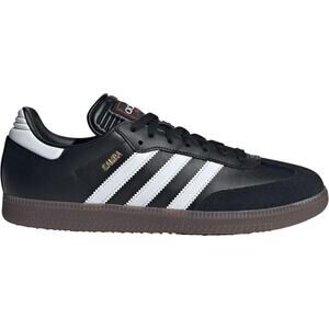 NWT adidas Unisex Samba Indoor Sneaker, Black/White/Vivid Red-SZ 11.5 Men